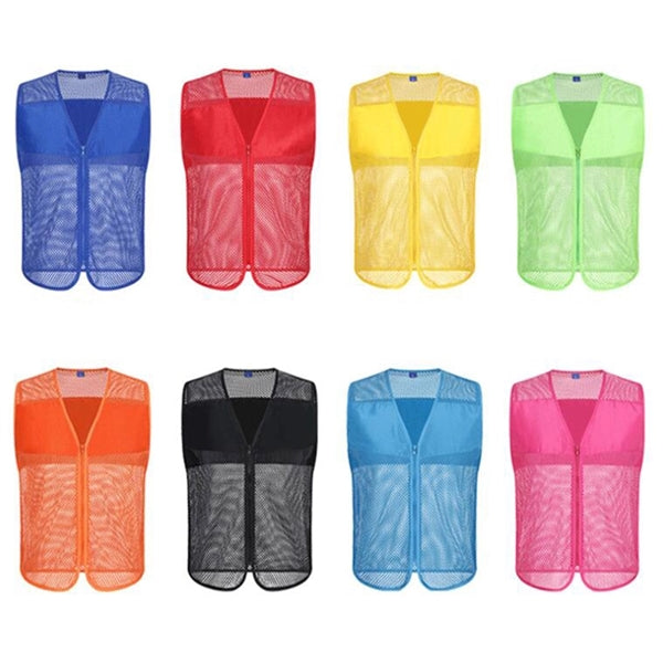 2 Pocket Mesh Volumteer Supermarket Vest