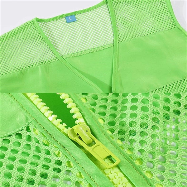 2 Pocket Mesh Volumteer Supermarket Vest