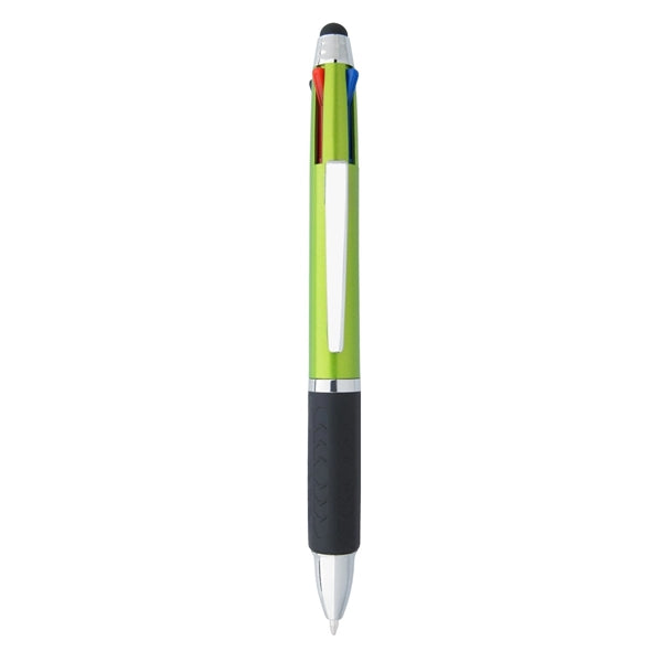Multi-colored Pen with Stylus