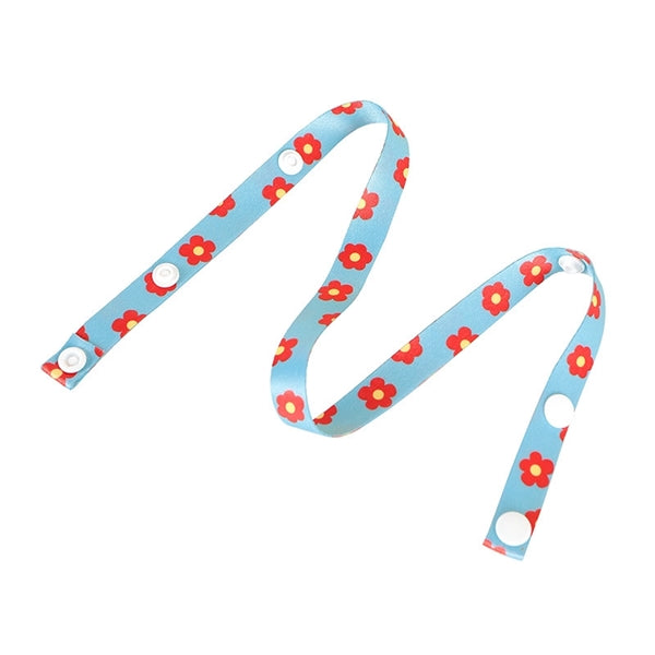 5/8" Full Color Face Mask Lanyard w/ Snap Button Adjustable