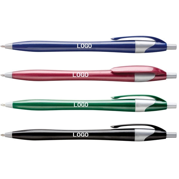 Plastic Retractable Ballpoint pen