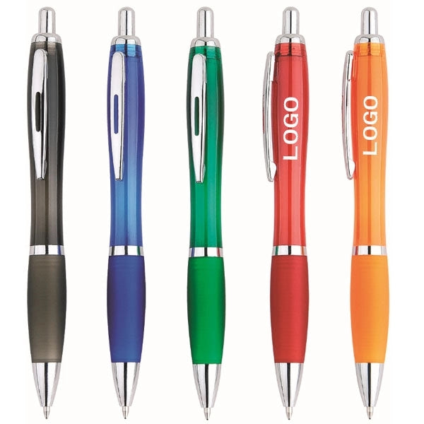 Curvaceous Silhouette Satin Grip Pen