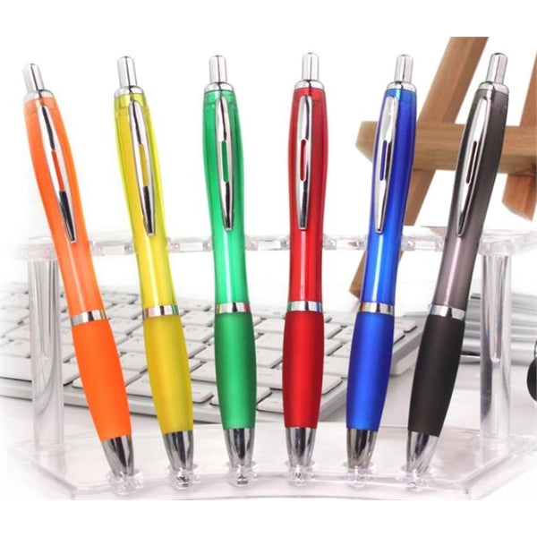 Curvaceous Silhouette Satin Grip Pen