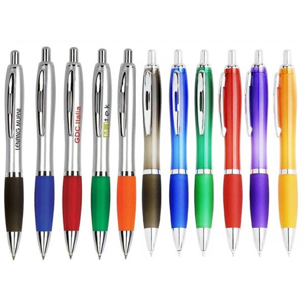Curvaceous Silhouette Satin Grip Pen