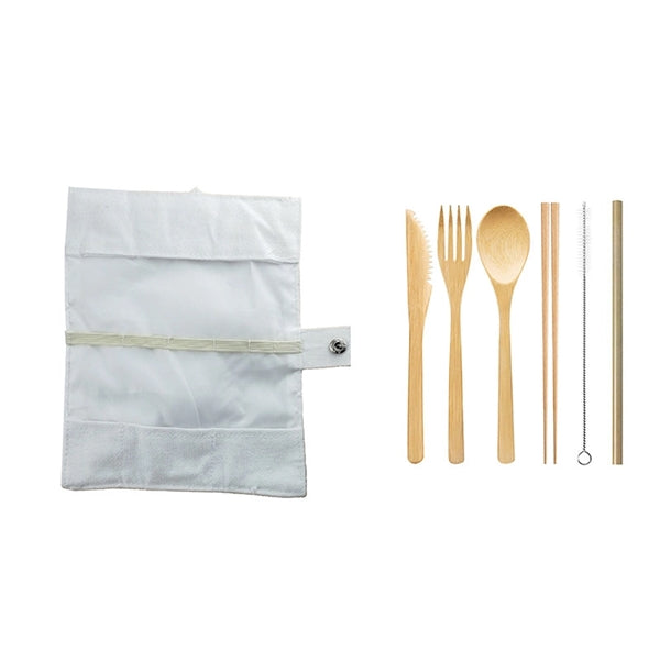 Bamboo Utensils Set