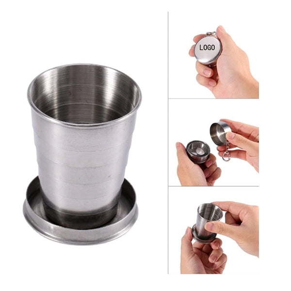 Stainless Steel Folding Cup