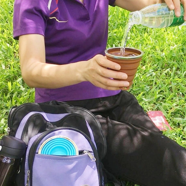 Collapsible Silicone Travel Mug