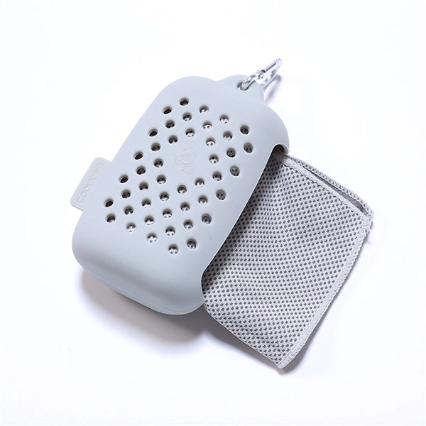 Sports Quick Dry Towel with Silicone Storage Bag