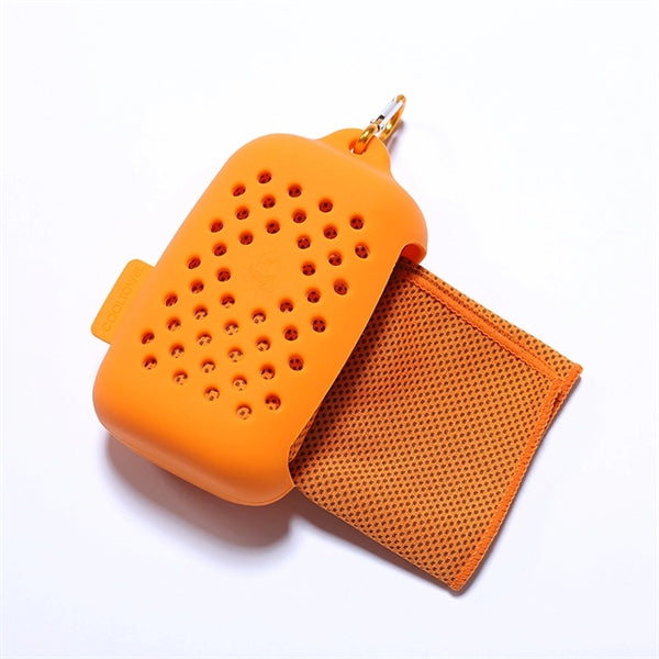Sports Quick Dry Towel with Silicone Storage Bag
