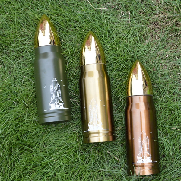 17oz. Bullet Shaped Vacuum Insulated Bottle Thermos
