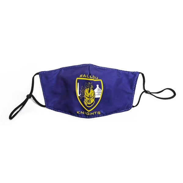 RUSH 3-Layer Face Mask w/Full Color Sublimation