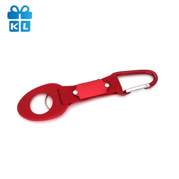 Silicone Water Bottle Holder Hook with Key Ring