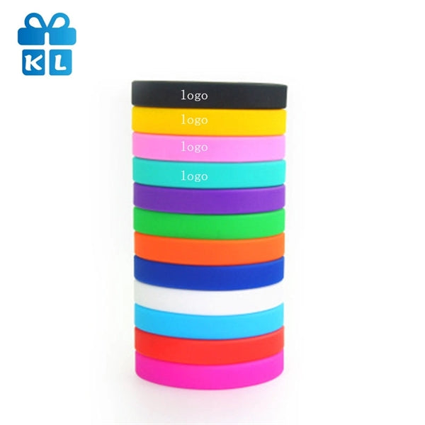 Screen Printed Silicone Wristband