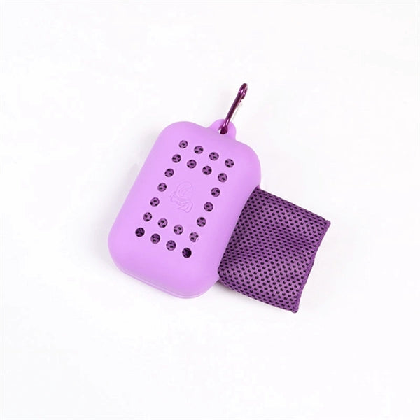 Cooling Towels/Scarves in sillicon case