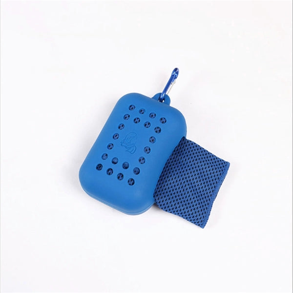 Cooling Towels/Scarves in sillicon case