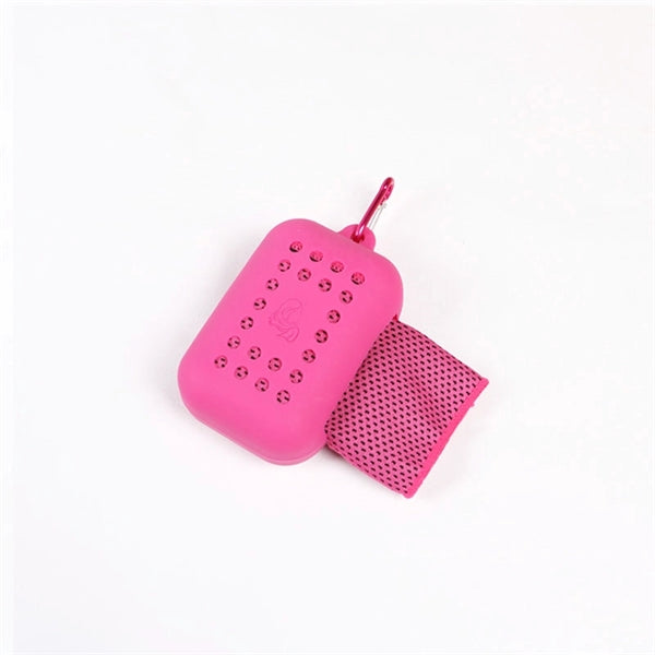 Cooling Towels/Scarves in sillicon case