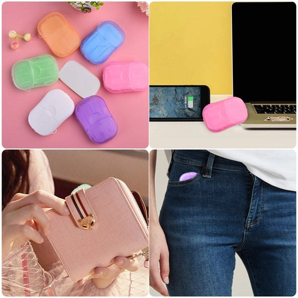 Portable Disposable Outdoor Hand Washing Paper Soap