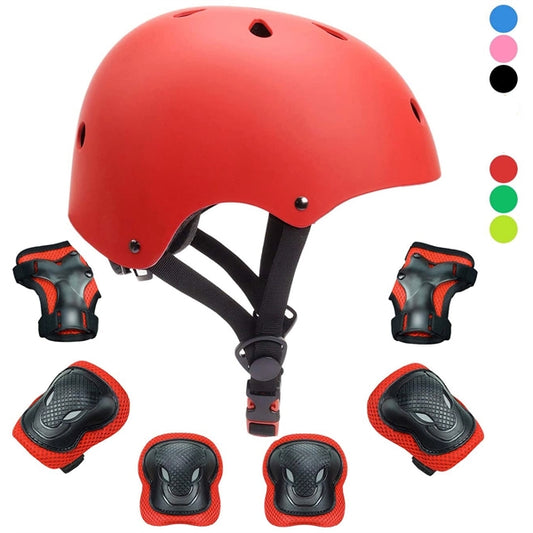 Kids Adjustable Helmet Protective Gear Set