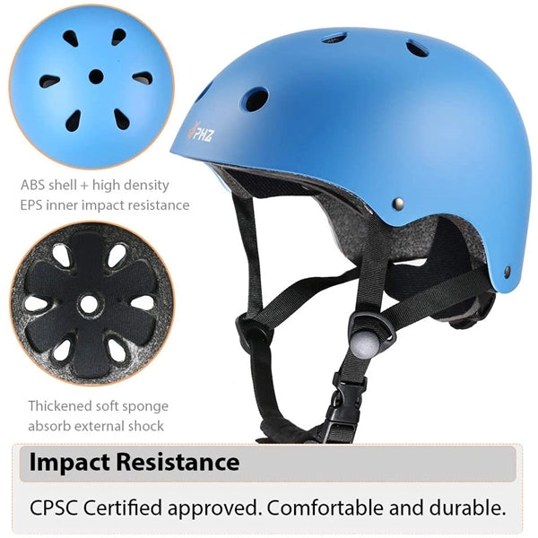 Kids Adjustable Helmet Protective Gear Set