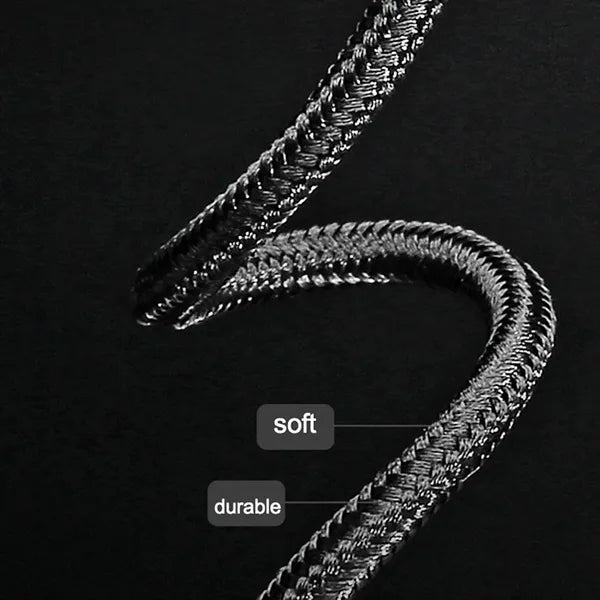 Imprinted 3 IN 1 Braided Fast Charging Cable