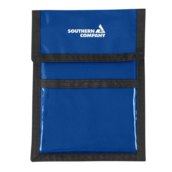 Polyester neck wallet and card holder