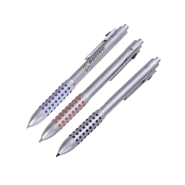4-In-1 Pen, Stylus, Pencil, and Highlighter with Color Grip