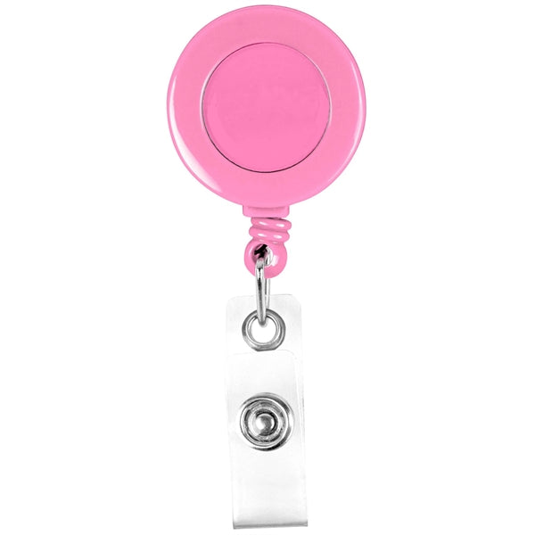Round-Shaped Retractable Badge Holder
