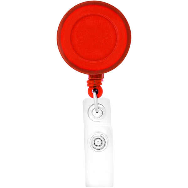 Round-Shaped Retractable Badge Holder