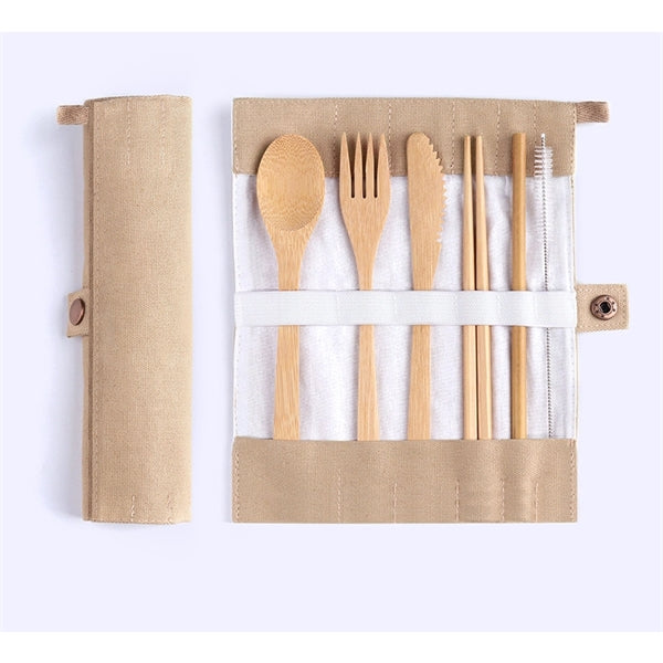 Travel Portable Bamboo Utensils