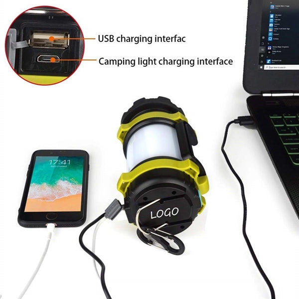 Rechargeable Camping Lantern Flashlight