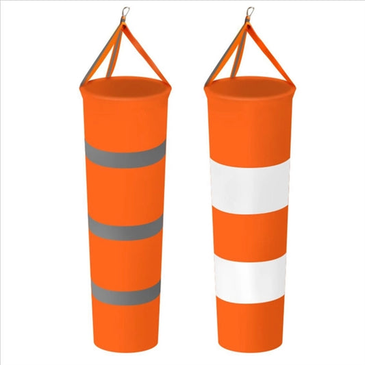 Airport Windsock with Reflective Belts