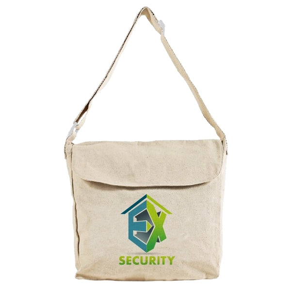 Messenger Natural Cotton Tote