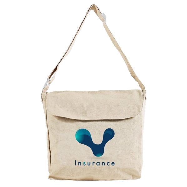 Messenger Natural Cotton Tote