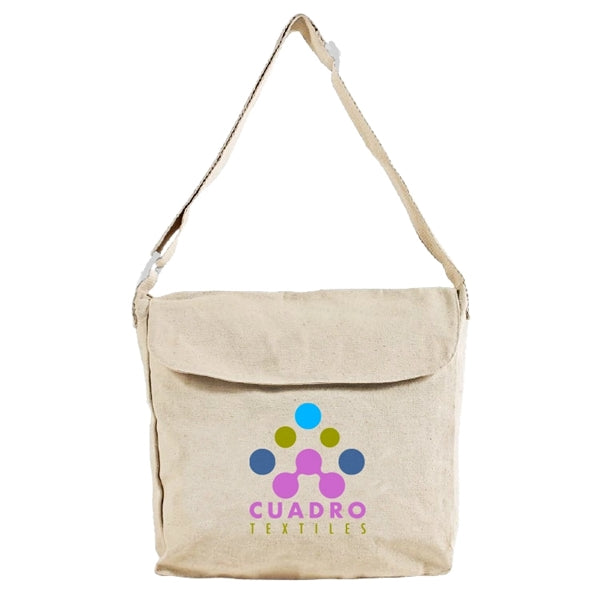 Messenger Natural Cotton Tote
