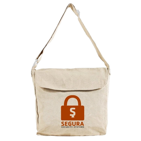 Messenger Natural Cotton Tote