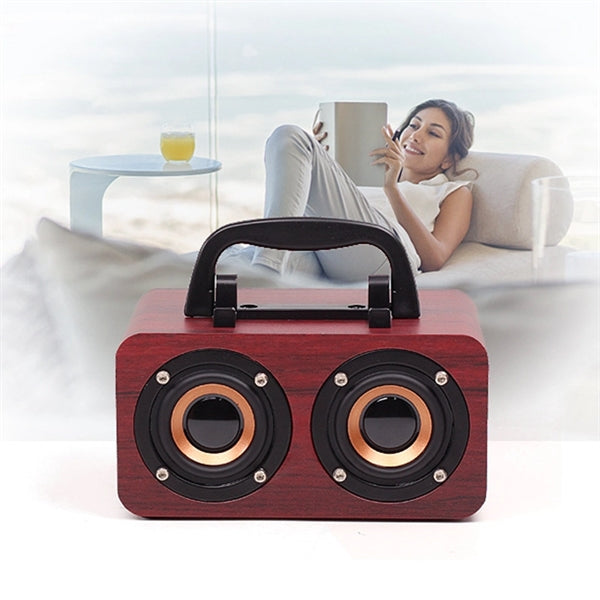 Retro Wooden Bluetooth Speaker