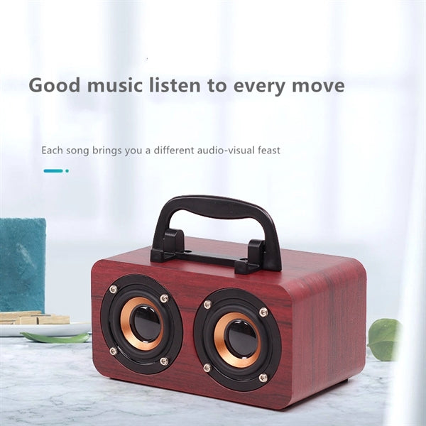 Retro Wooden Bluetooth Speaker