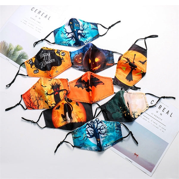 3-Layer Lanyard Face Mask w/ Full Color Imprint