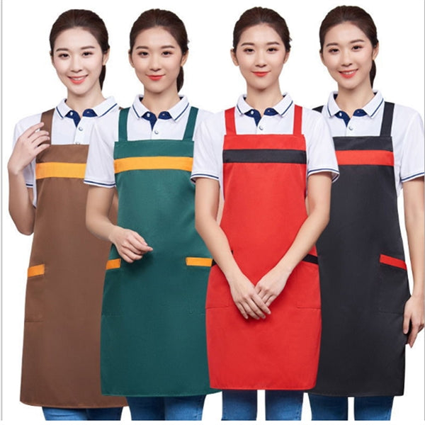 Full Length Polyster Twill Fabric Apron