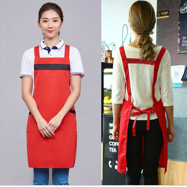 Full Length Polyster Twill Fabric Apron