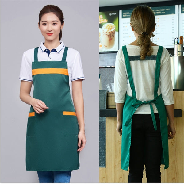 Full Length Polyster Twill Fabric Apron