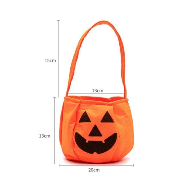 Halloween Pumpkin Non-Woven Candy Tote Bag