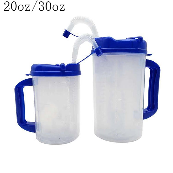 30oz double walled plastic insulated mug