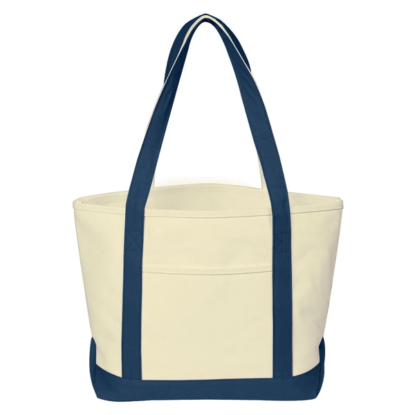 Medium Starboard Cotton Canvas Tote Bag