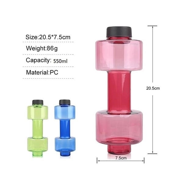 Dumbells Sports Water Bottles
