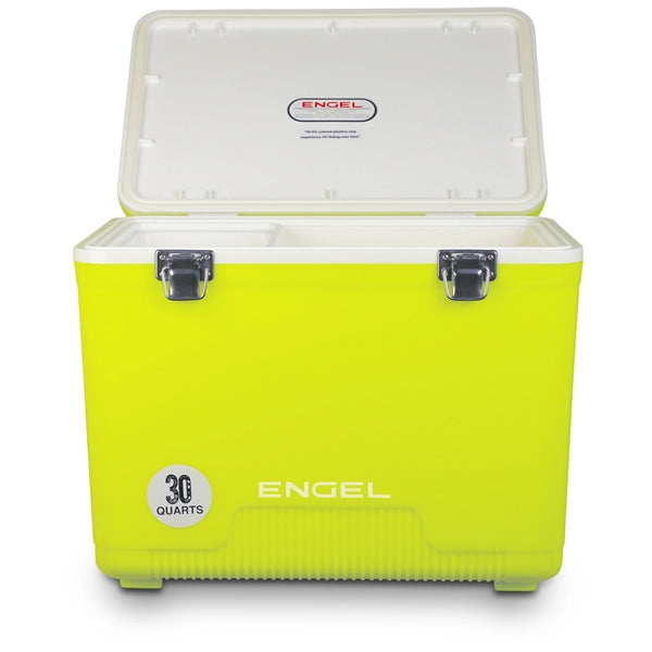 30Qt Cooler Drybox & Blue Collar Construction Lunchbox.