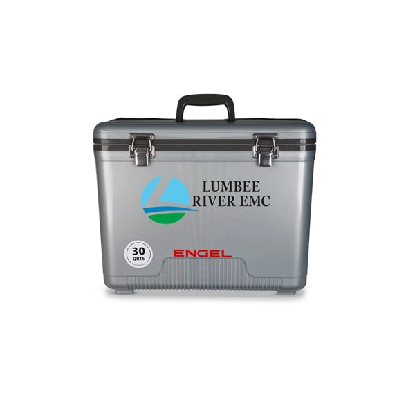 30Qt Cooler Drybox & Blue Collar Construction Lunchbox.