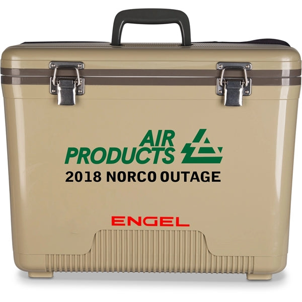 30Qt Cooler Drybox & Blue Collar Construction Lunchbox.