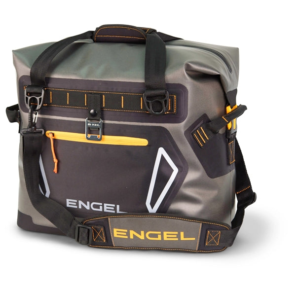 Waterproof Soft-Sided Cooler Bag - Tan/Blue