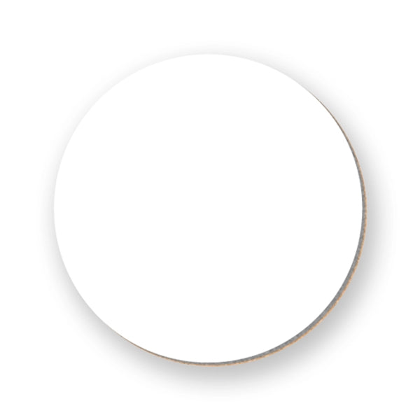 3 1/2" Round Full Color Deluxe Cork Lined Coaster